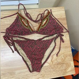 Victorias Secret Patterned Bikini